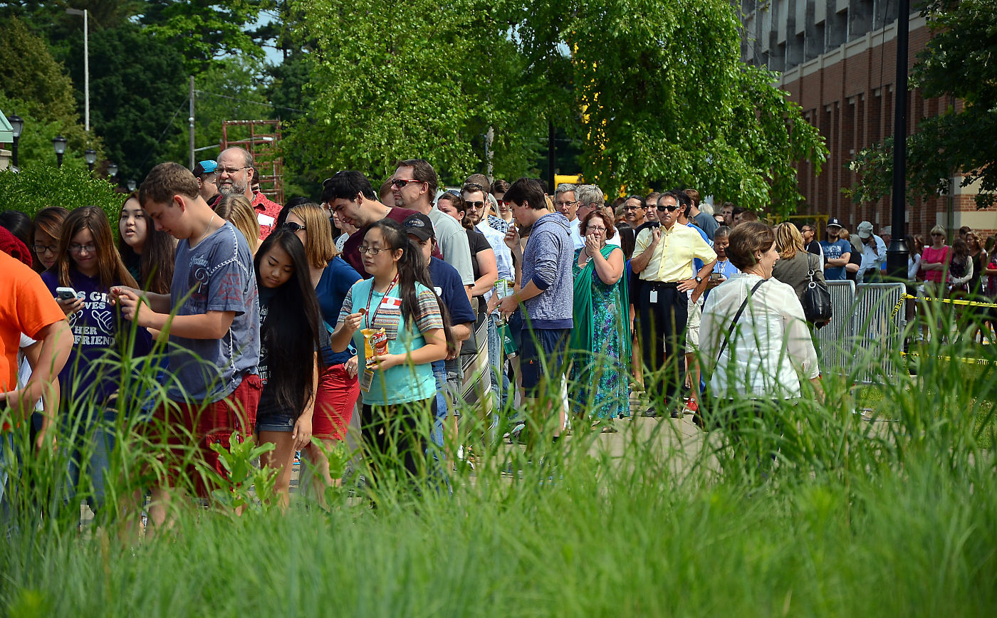 2015: President Barack Obama in La Crosse